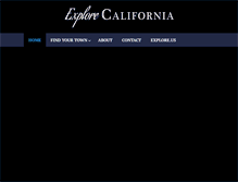Tablet Screenshot of explorecalifornia.com